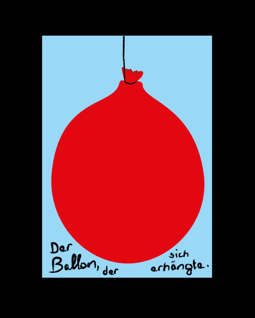 The balloon that hanged itself