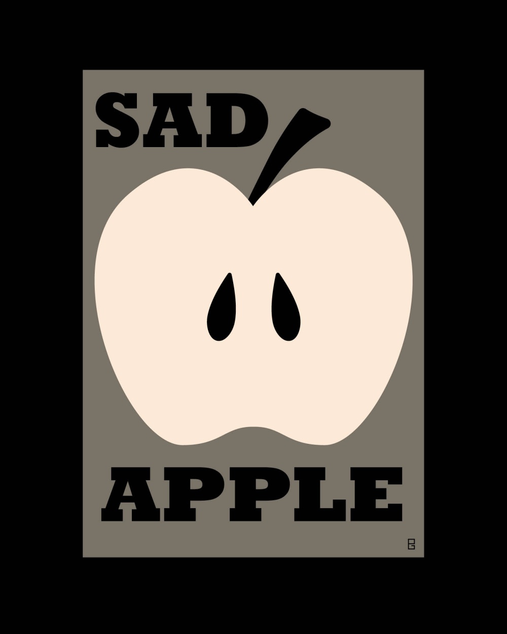 Sad apple