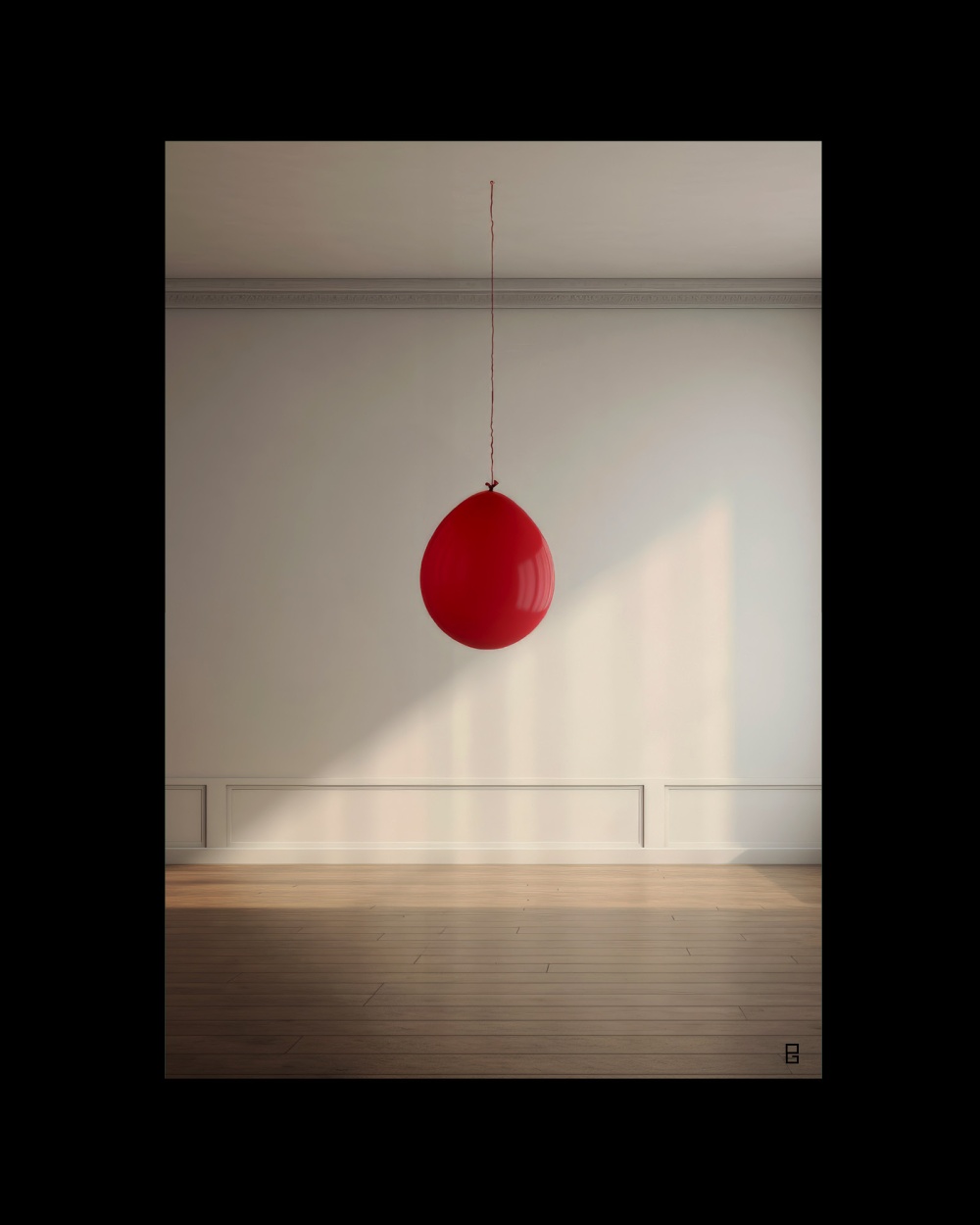 The balloon that hanged itself